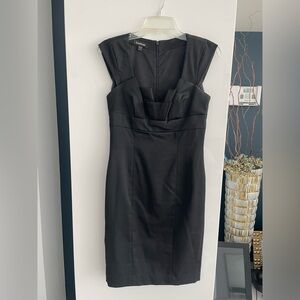Bebe Black Cocktail Sheath Dress Size 2